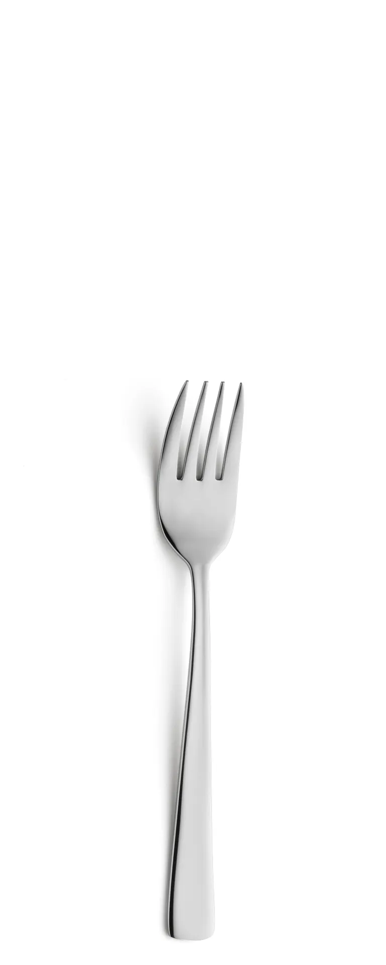 Amefa 182400B000365 Oyster Cocktail Fork, 6" Mirror Finish, 18/10 Stainless Steel, Atlantic - 1 Dozen