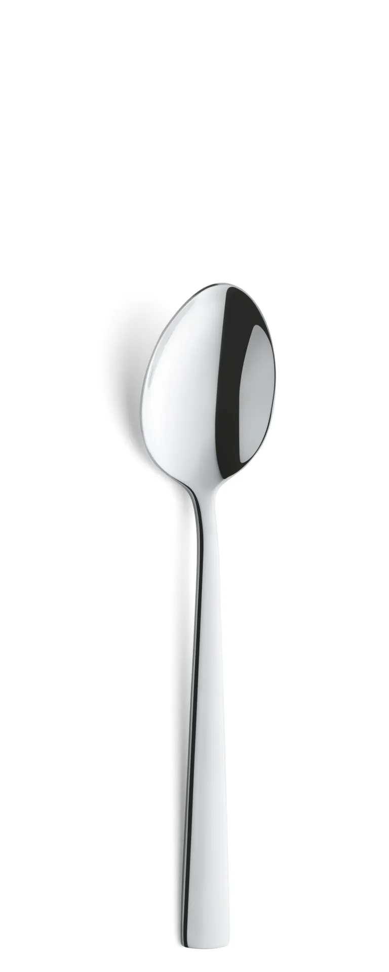 Amefa 193300B000345 Dessert Spoon – 7‑7/16" Mirror Finish, 18/0 Stainless Steel, Bliss - 1 Dozen