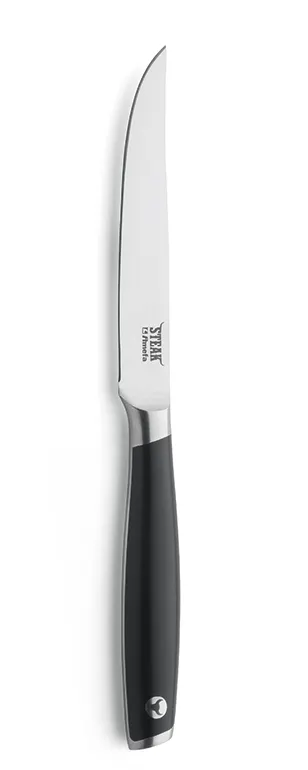 Amefa 706000B000315 Steak Knife - 9-11/16" 18/10 Stainless Steel Blade, ABS Handle, 0.19 lb - Case