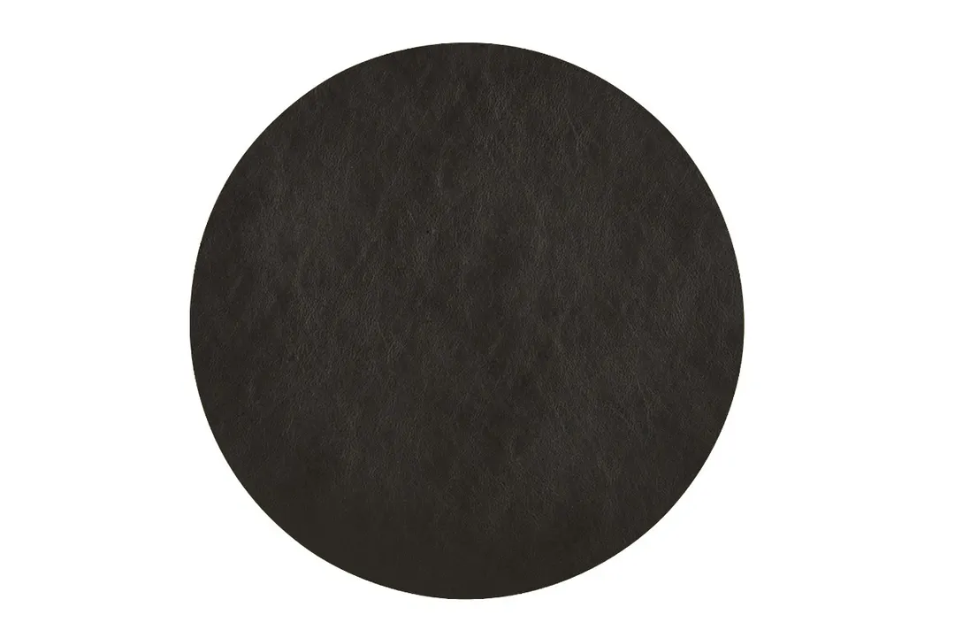 Davanti Frieling Mattola Placemats 80001 - Round 15" Placemat, Black, Antimicrobial, Dishwasher Safe