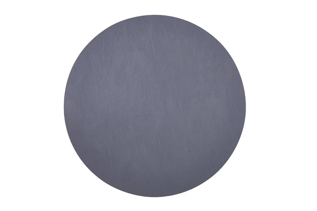 Davanti Frieling Mattola Placemats 80005 - Round 15" Vinyl Placemat, Marine, Anti‑Slip, Dishwasher Safe