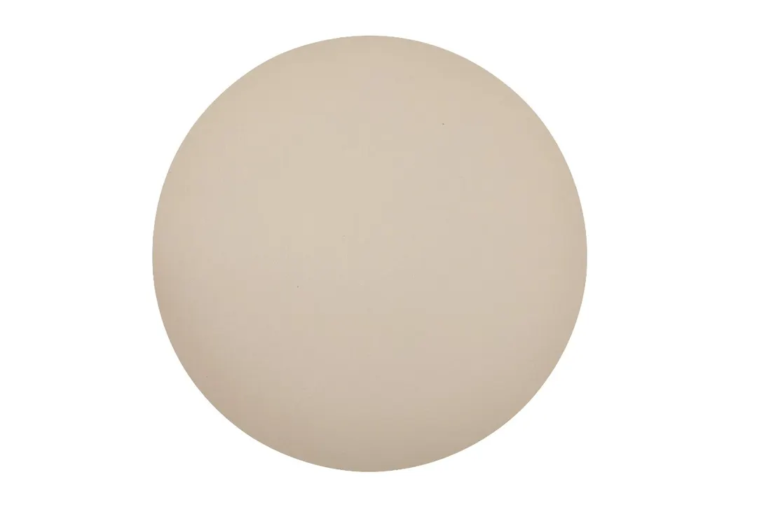 Davanti Frieling Mattola Placemats 80009 - Round 15" Vinyl Placemat Gray, Anti‑Slip, Dishwasher Safe