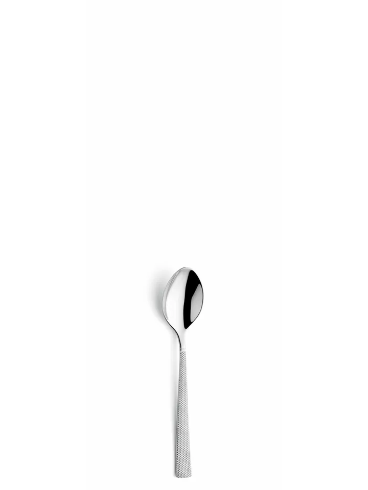 Amefa 801000B000380 Demitasse Spoon, 4-5/8" Mirror Finish, 18/10 Stainless Steel, 0.03 oz - 1 Dozen