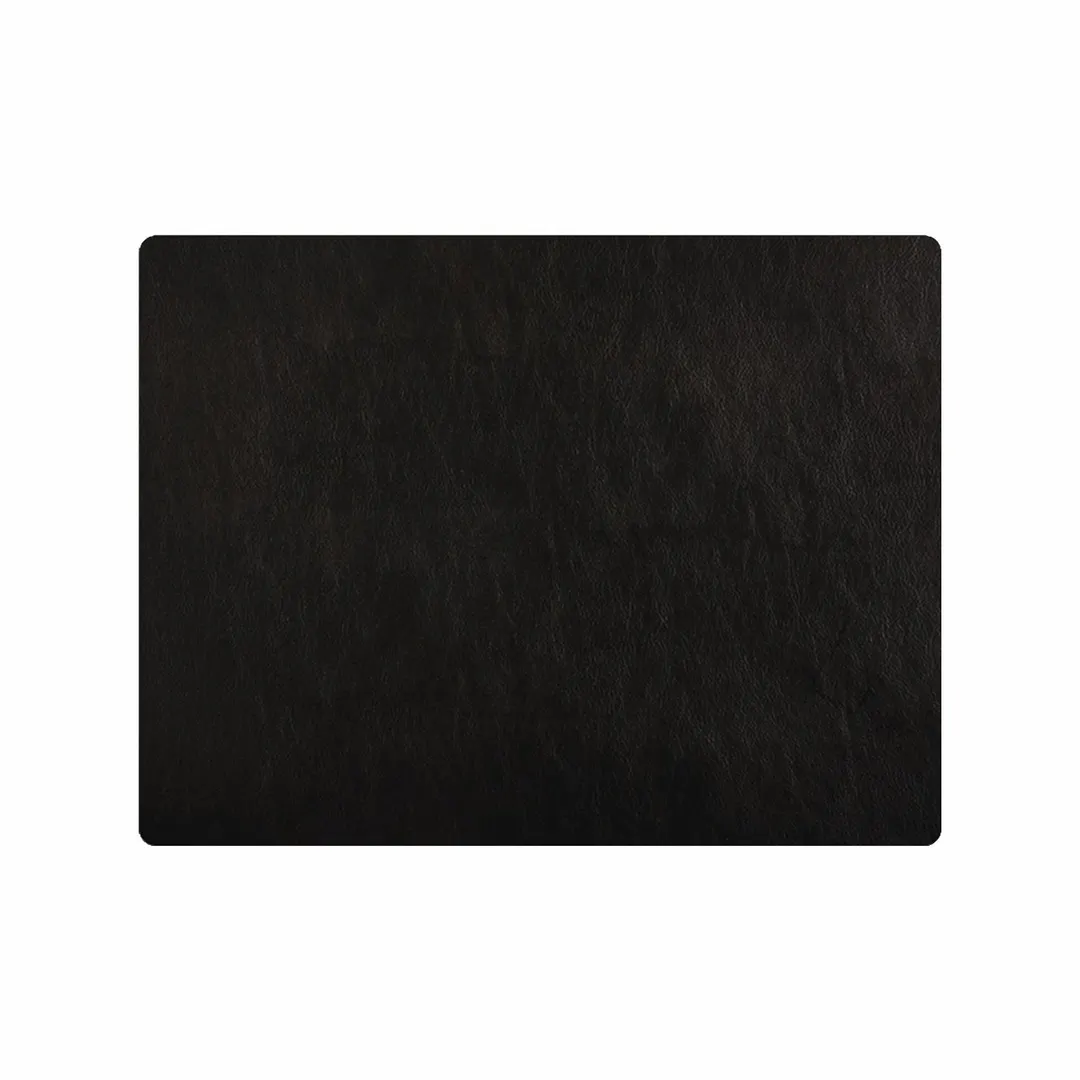 Davanti Frieling Mattola Placemats 80101 - Placemat 17" x 13", Black, Antimicrobial, Dishwasher Safe
