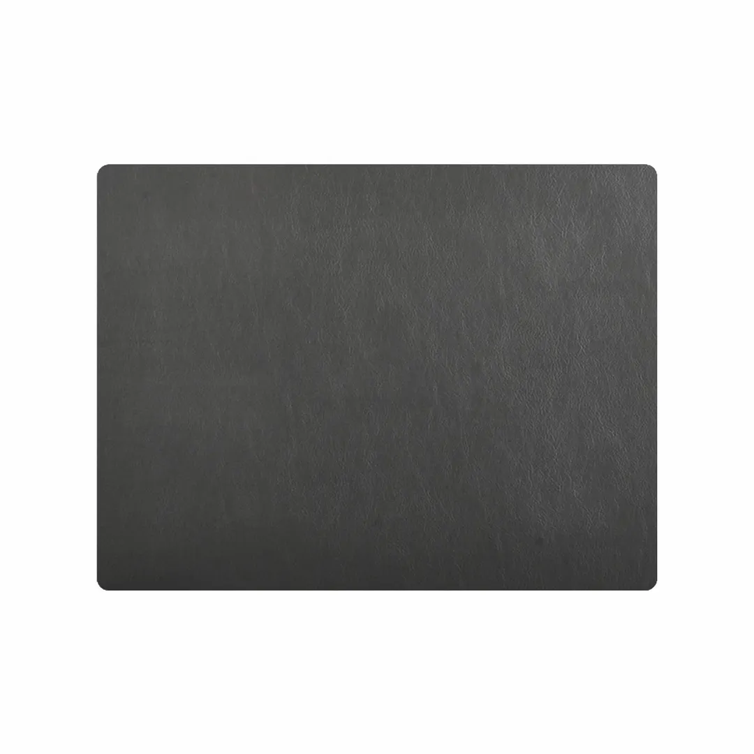 Davanti Frieling Mattola Placemats 80104 - 17" x 13" Castlerock Gray Vinyl Placemat Anti‑Slip