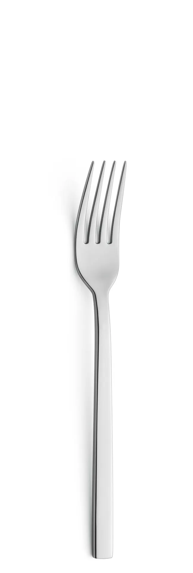 Amefa 802000B000340 Dessert Fork, 7-5/16" Mirror Finish, 18/10 Stainless Steel - 1 Dozen