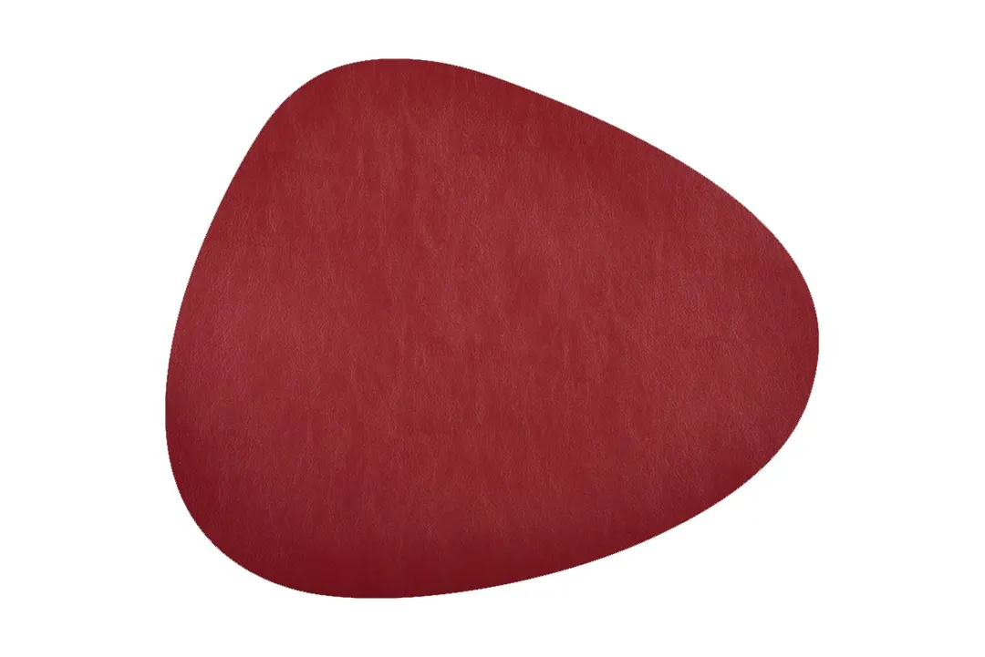 Davanti Frieling Mattola Placemats 80208 - Vinyl Placemat 18.5" x 15.3", Red, Dishwasher Safe