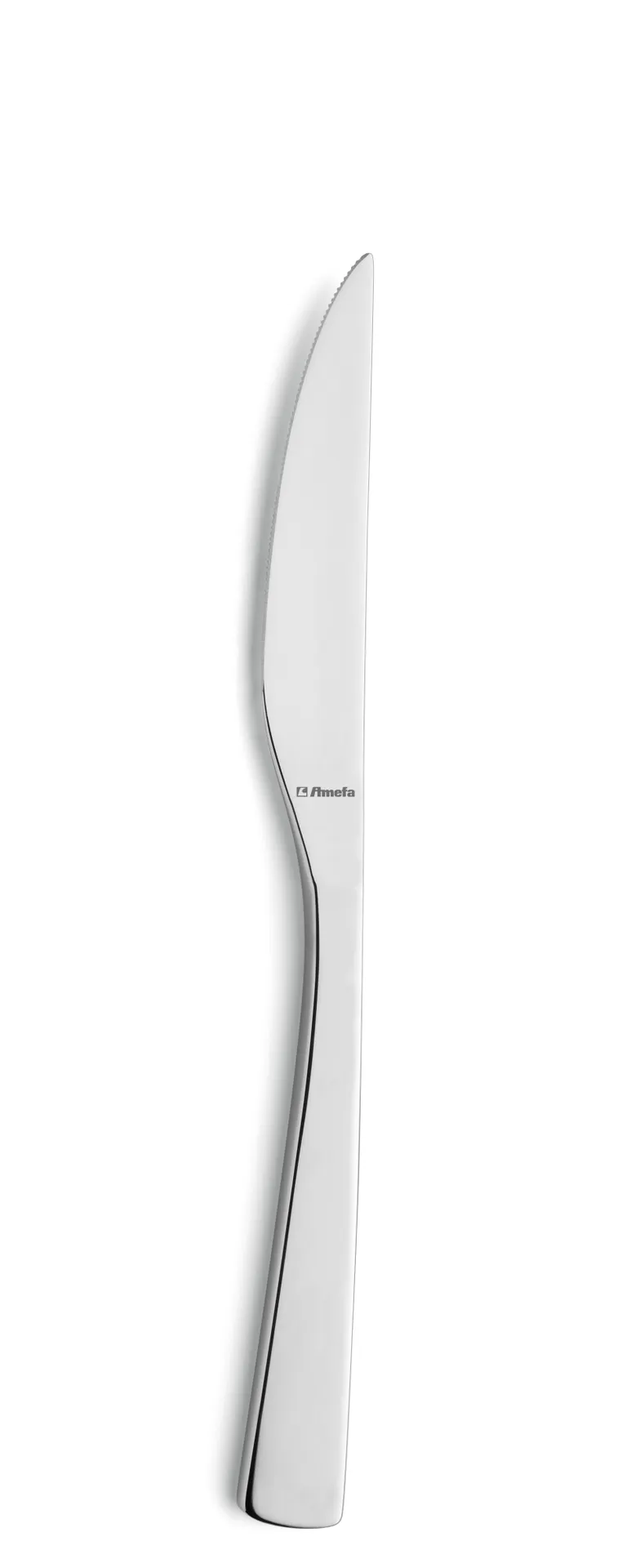 Amefa 803000B000305 Dinner Knife – 9‑1/8" Table Knife, 18/10 Stainless Steel Handle - 1 Dozen