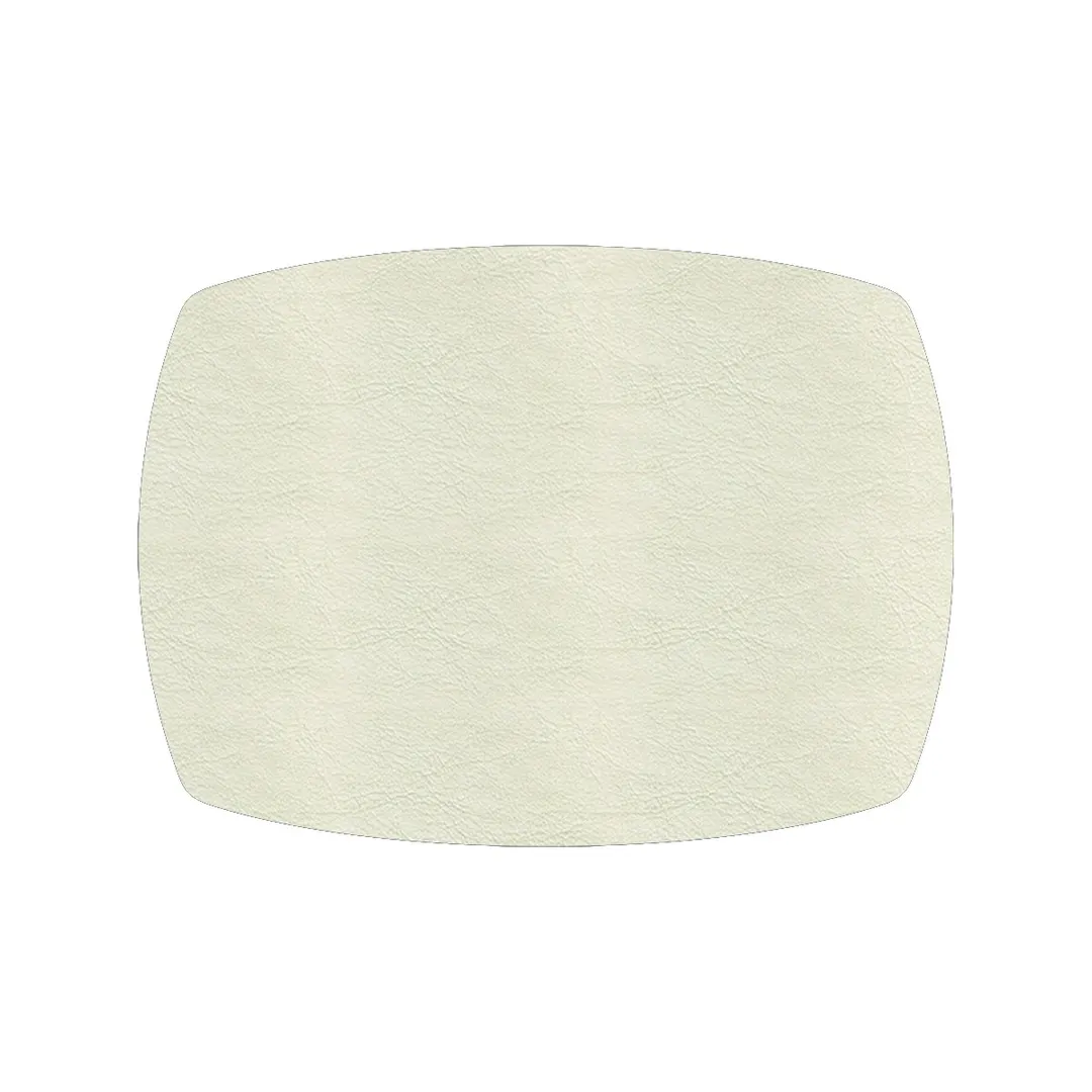 Davanti Frieling Mattola Placemats 80303 - Rectangle 14" x 18", Ecru, Anti‑Slip, Dishwasher Safe