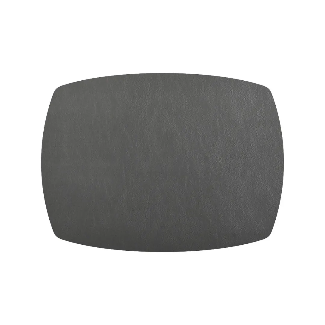 Davanti Frieling Mattola Placemats 80304 - Placemat 14" x 18" Gray, Anti‑Slip, Dishwasher Safe