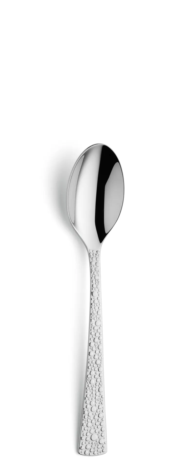 Amefa 803600B000345 Livia Ronda Dessert Spoon 7"1/5" Mirror Finish 18/10 Stainless Steel - 1 Dozen