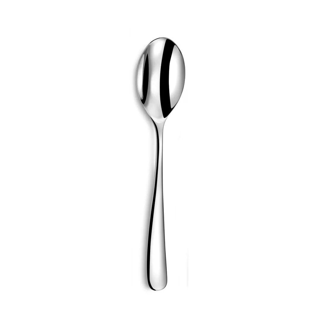 Amefa 831000B000325 Dinner Spoon - 8-1/16" Spoon, Finish, 18/10 Stainless Steel, Opus - 1 Dozen