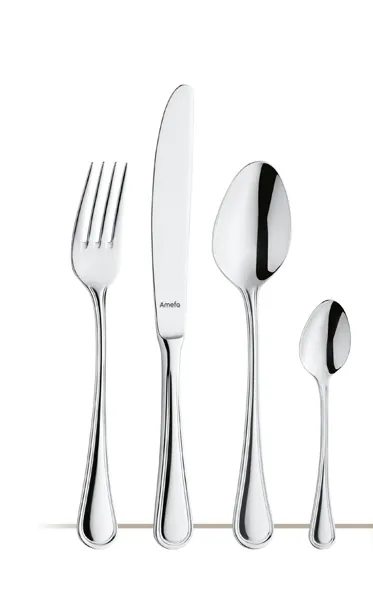 Amefa 843000B000605 Dinner Knife – 9-5/8" Mirror Finish, 13/0 Stainless Steel, lb - 1 Dozen