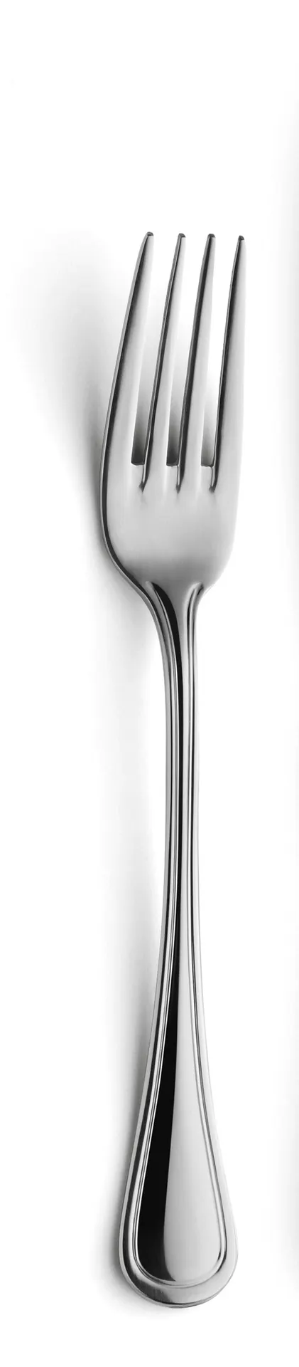 Amefa 843500B000320 Dinner Fork, 7"-7-15/16" Mirror Finish, 18/10 Stainless Steel, Rossini - 1 Dozen