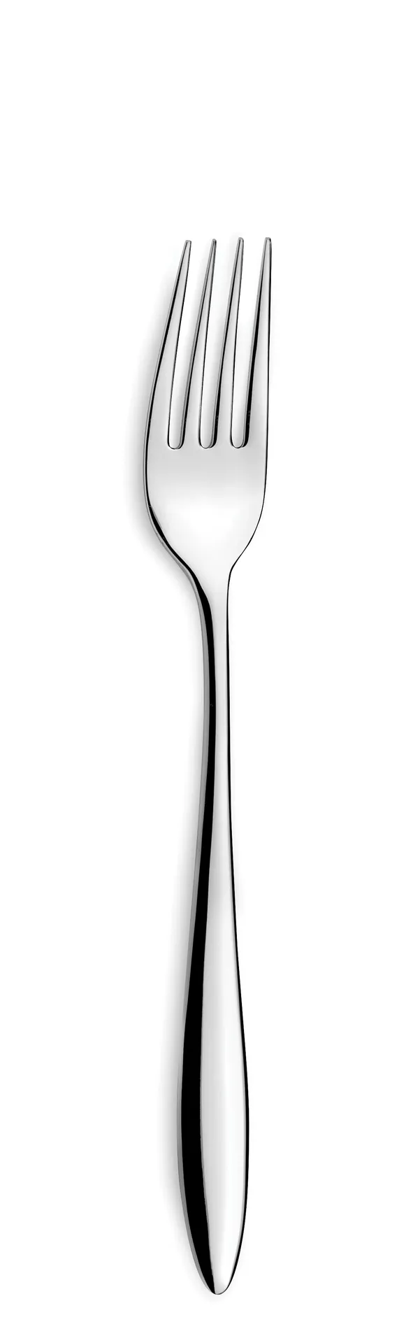 Amefa 936100B000320 Dinner Fork - 8-1/16" Fork, Finish, 18/10 Stainless Steel, 0.10 lb - 1 Dozen
