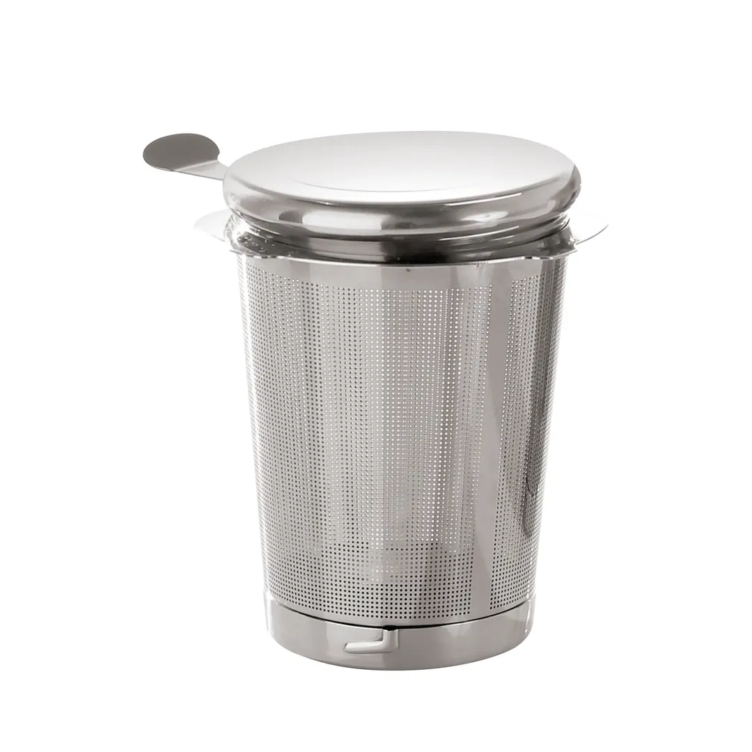 Frieling G2041 - 3" Tea Infuser, Fits 2½"‑3¾" Openings, Cover, Bottom BPA‑Free, 18/10 Stainless Steel