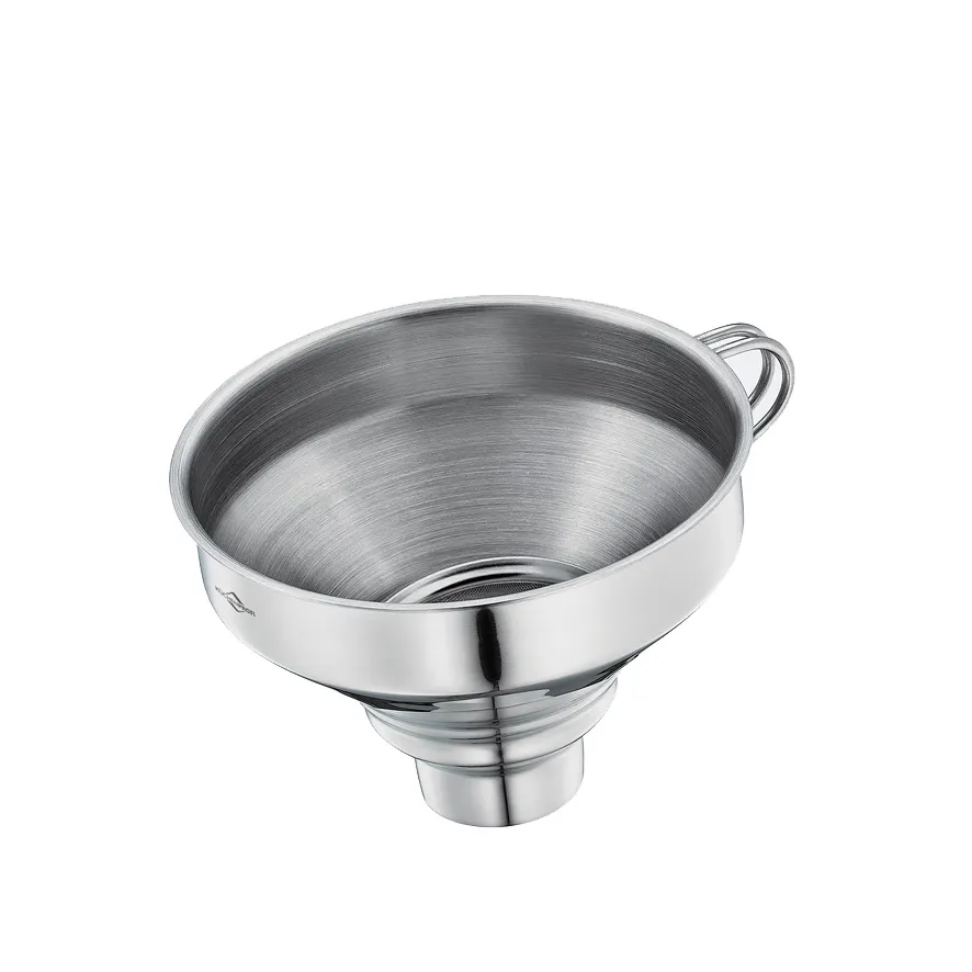 Kuechenprofi K0920152800 Strainer, 5.5" W x 5.25" D x 4.25" H, 5" Dia Steel Filter, 18/8 Stainless