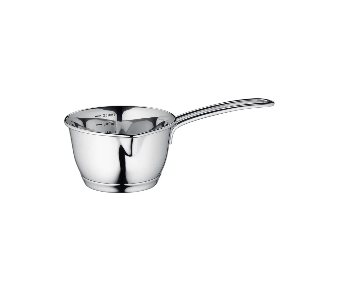 Kuechenprofi K2370002810 Sauce Pan, 4" Dia 1/4 Qt Induction Ready, 18/8 Stainless Steel, Welded Handle