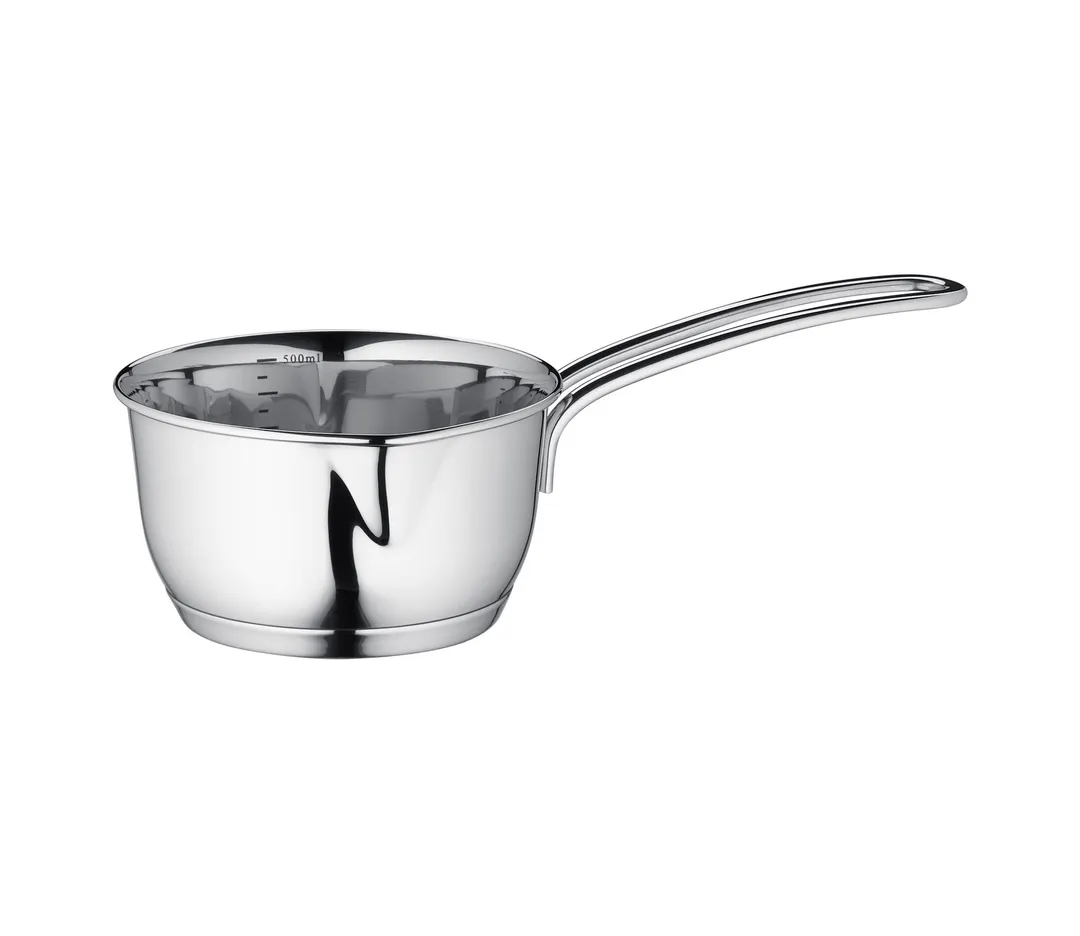Kuechenprofi K2370002812 Sauce Pan, 0.5 Qt 5" Dia, Induction, Welded Handle, 18/8 Stainless Steel