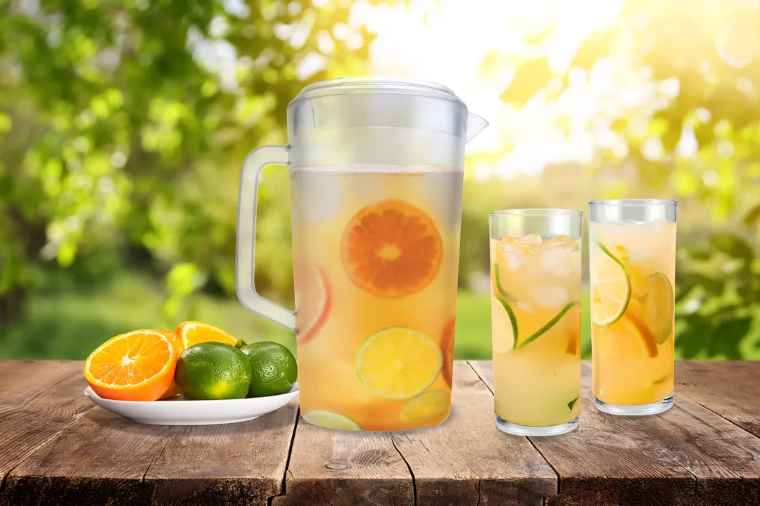 GET P-30128-1-CL Plastic Pitcher