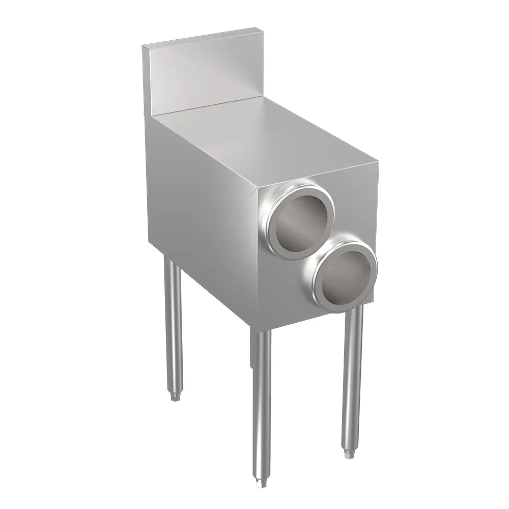 Krowne KR24-CD12 Cup Dispenser, 12"W x 24"D x 36-1/2"H, 3" to 4-5/8" Cups - 1/Case
