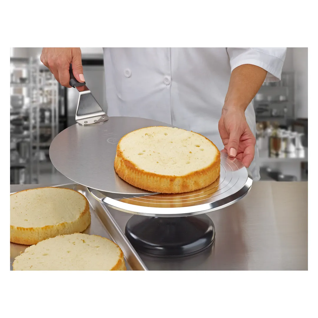 Mercer M18755 Cake Lifter, 12" Diameter Stainless Steel Blade, Polypropylene Handle, NSF Certified