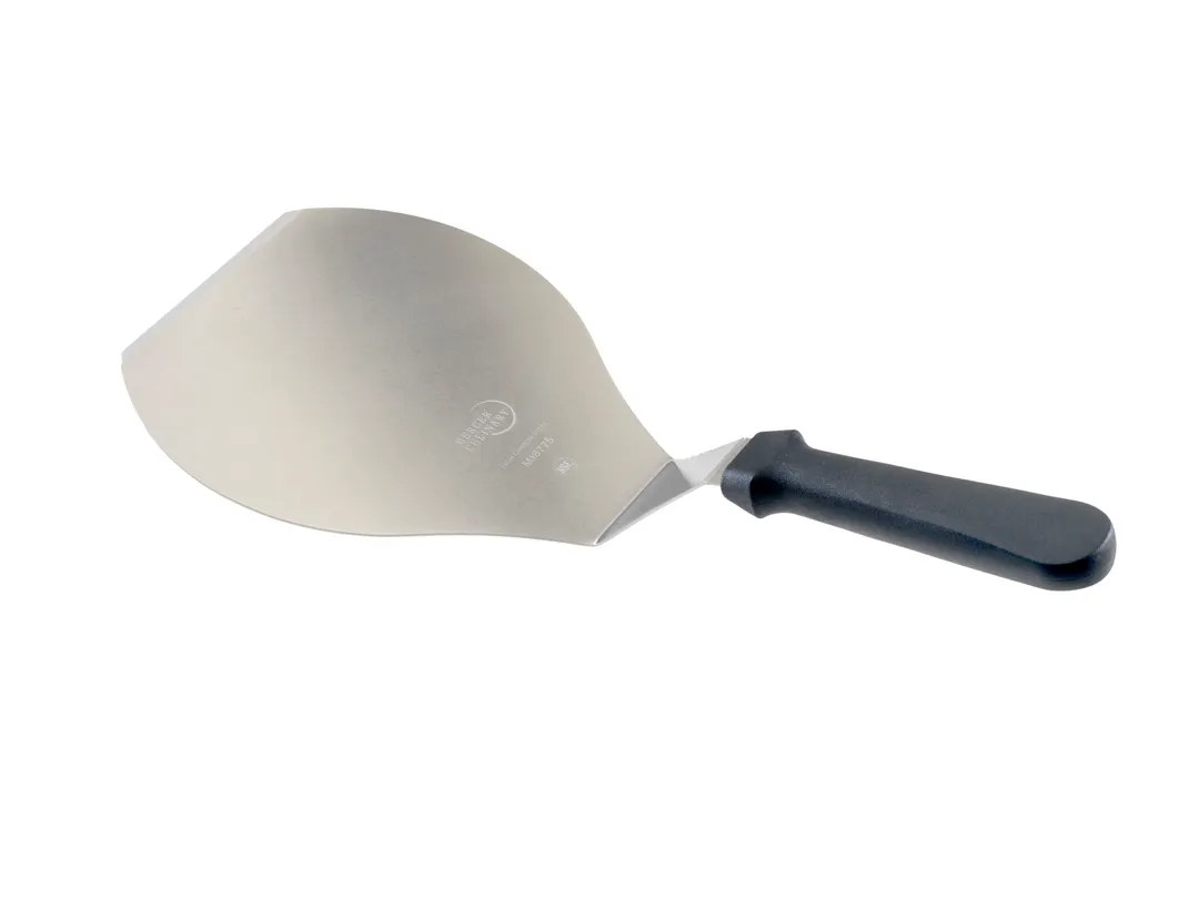 Mercer M18775 - Millennia Pancake Turner, 6.5" W x 7" Blade, Stainless Steel, Nylon Handle, NSF