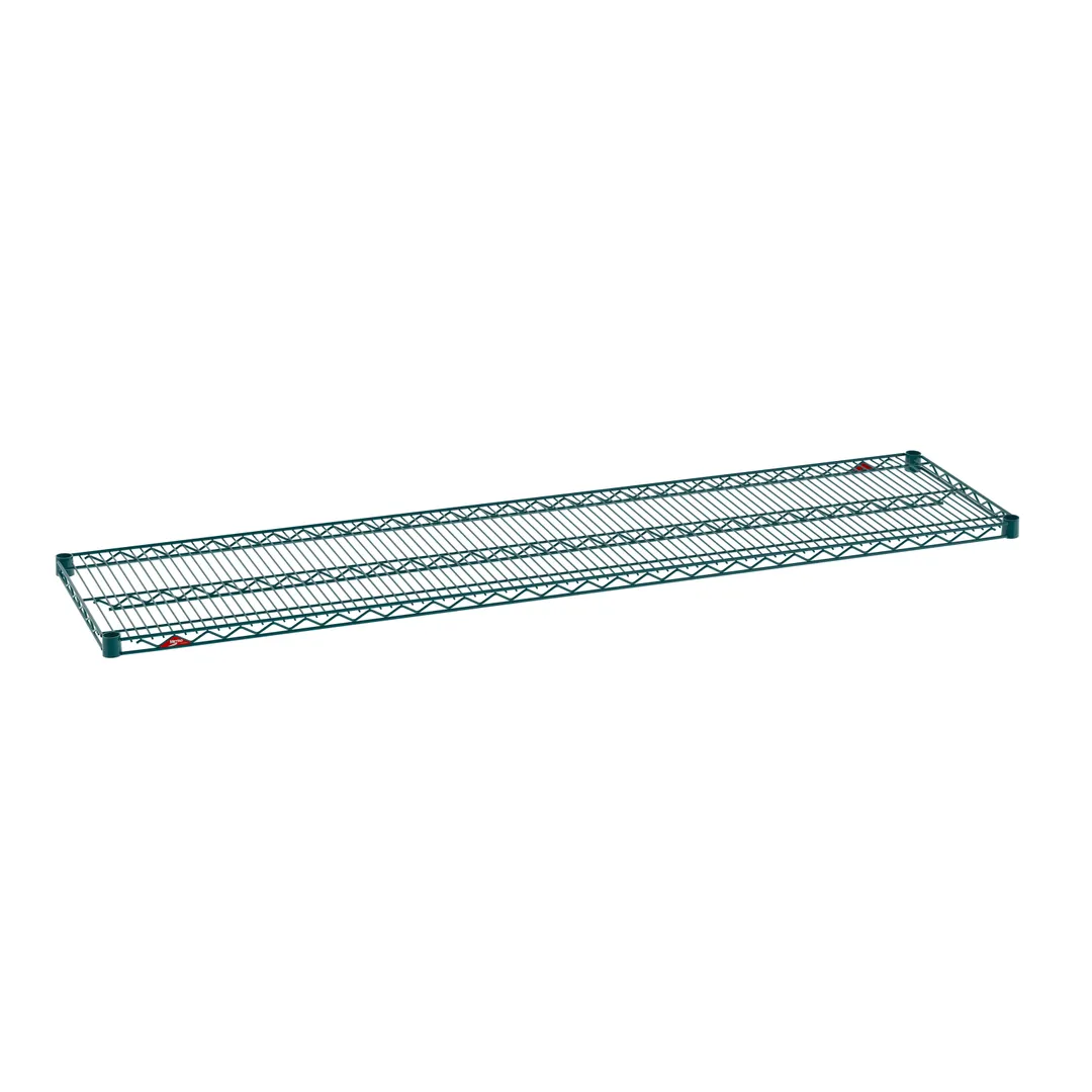 Metro 1872NK3 Wire Shelving, Super Erecta Shelf, 72" W x 18" D, Metroseal Green, Microban, NSF