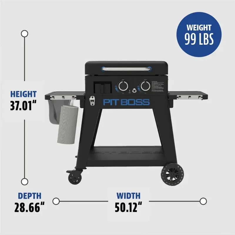 Pit Boss PB2BGD2 Outdoor Portable Griddle