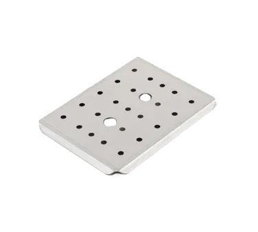 Vollrath 20300 Pan False Bottom, 1/3‑Size Steam Table Pan, 3/8" Drain Holes, Steel, NSF, USA - 1/Each