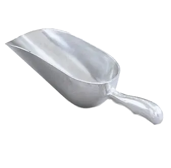 Vollrath 46890 Cast Aluminum Ice Scoop, 5‑Oz Capacity, 4‑3/4" × 2‑3/8" Bowl, NSF Certified