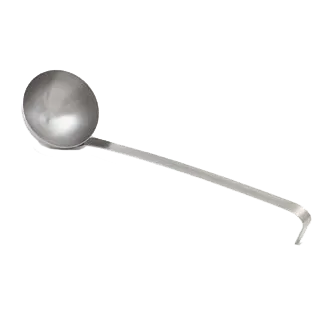 Vollrath 46901 Stainless Steel Ladle, 1‑Ounce, 10‑3/4" Hooked Handle, 16‑19" Length, 2‑Piece