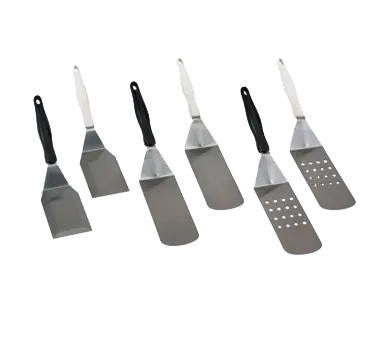 Vollrath 4808720 Stainless Steel Turner, 6" Blade x 3" Wide, Nylon Handle, Heat‑Resistant to 450°