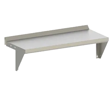 Vulcan PLTRAIL-VTEC25 Plate Shelf, Plate Rail, 25" Wide x 10" Deep, Stainless Steel Construction