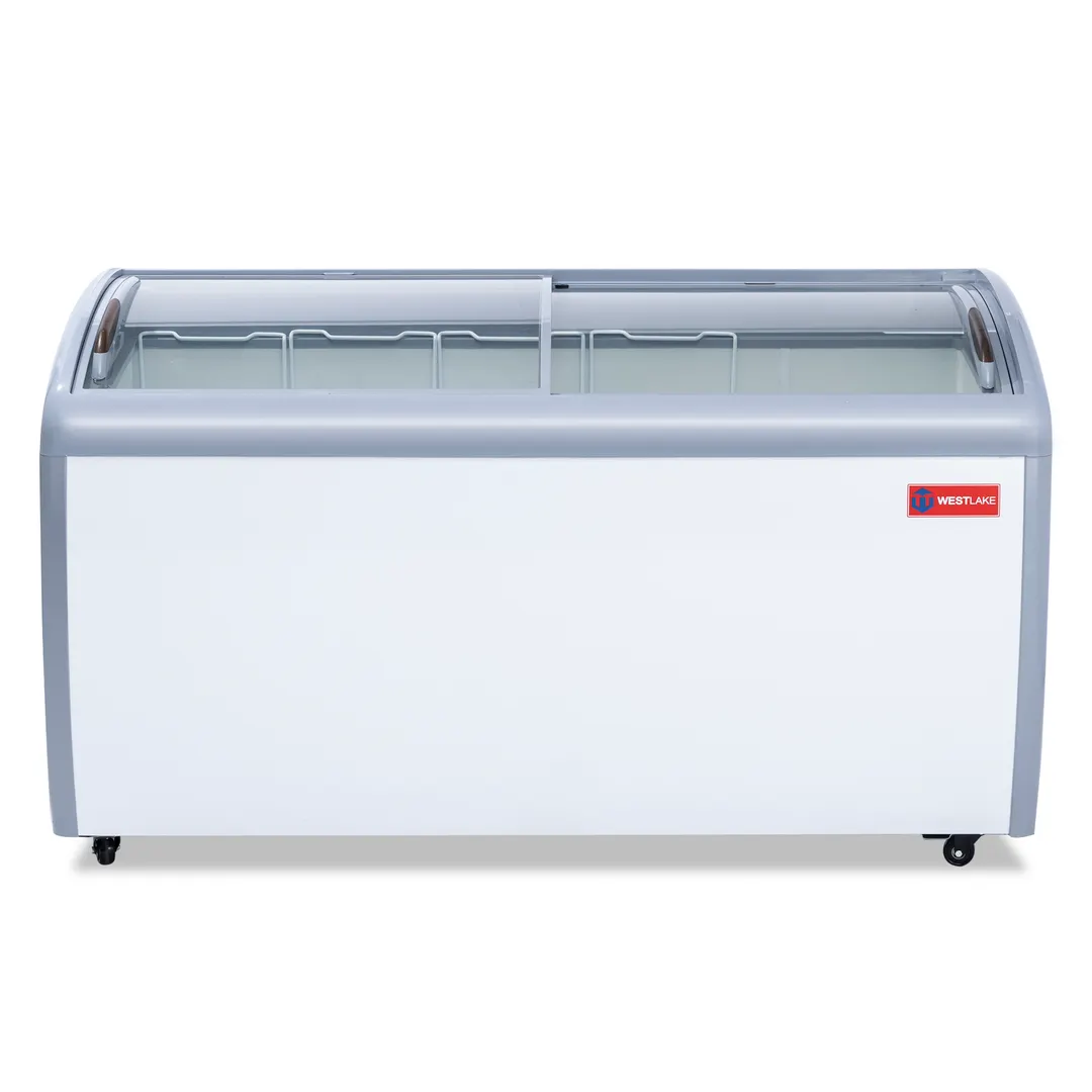 Westlake WK-SD460JY Ice Cream Display Freezer, 60.2" Sliding Doors with Lock, R290,115V, ETL