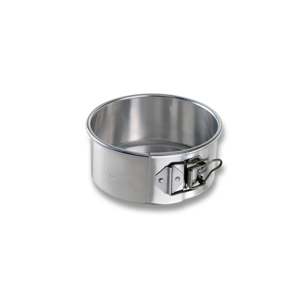 Chicago Metallic 40406 Springform Pan - 6" Dia x 2-3/4" Deep, 47 oz Aluminum, Made in USA