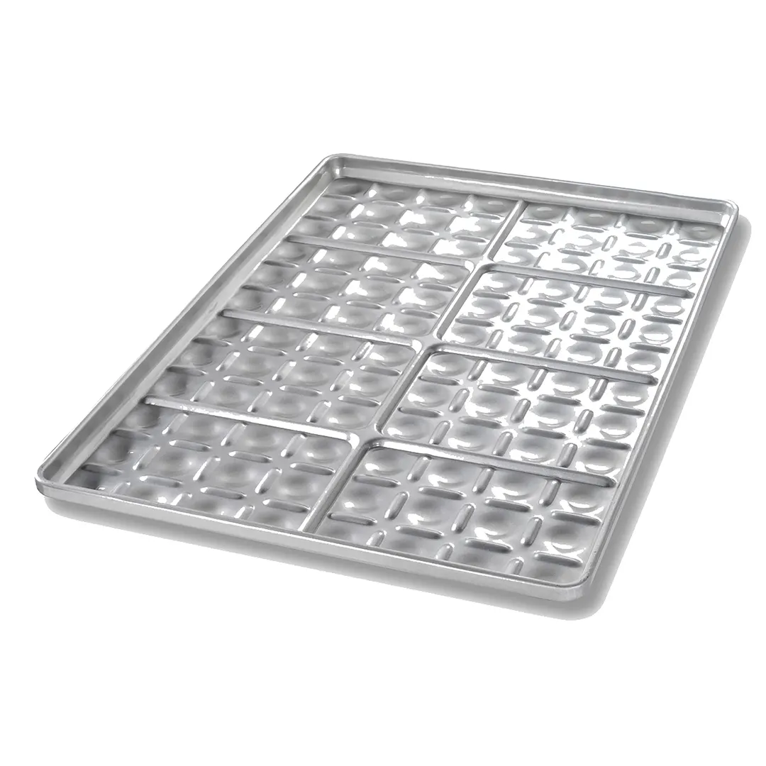 Chicago Metallic 40434 Slider Bun Pan 17-5/8" x 25-5/8" 96 1-3/8" Buns Steel AMERICOAT ePlus Glaze