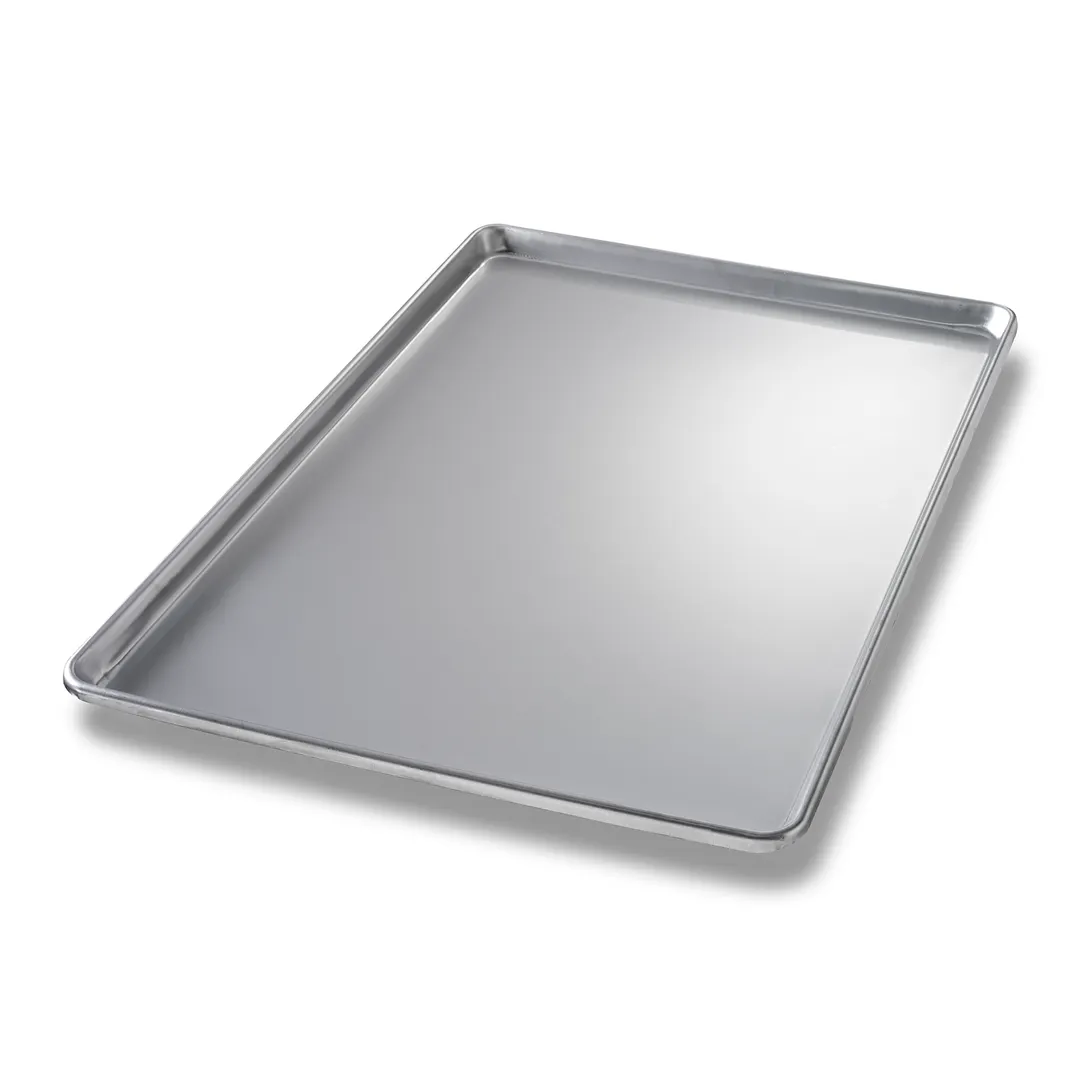 Chicago Metallic Bakeware 40912 - Rectangular Display Tray 17 15/16" x 25 15/16" x 1 3/32" Aluminum