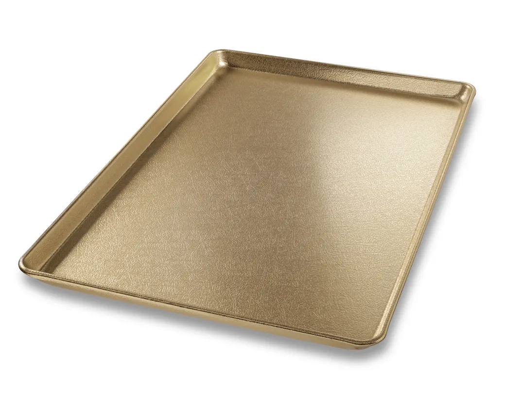 Chicago Metallic Bakeware 40915 Display Tray 17‑13/16" x 25‑13/16" x 1‑3/32" Anodized Aluminum Rim