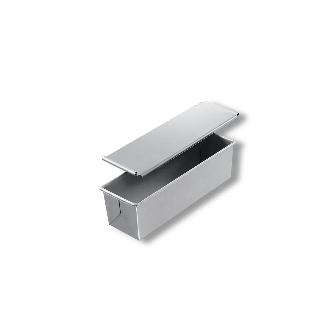 Chicago Metallic 44615 Pullman Loaf Pan, 13-1/4" x 4-1/4" x 4", 26‑Gauge Aluminized Steel, Non‑PFAS