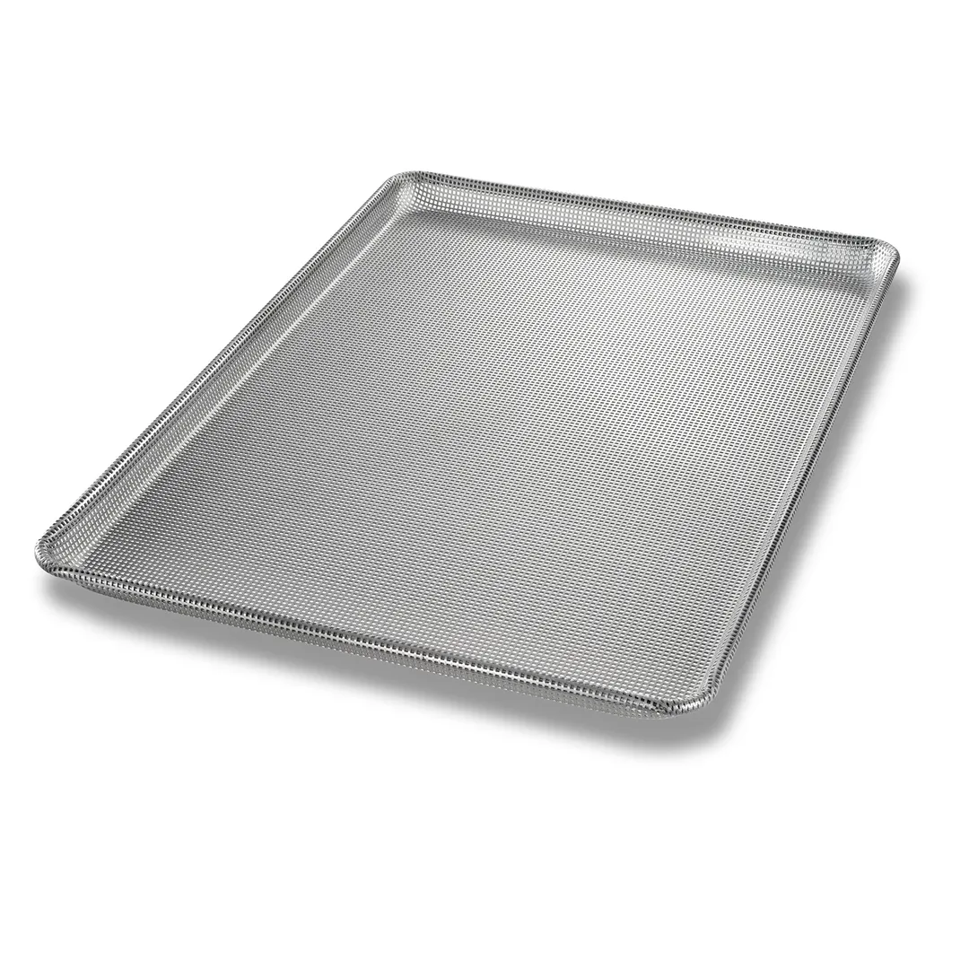 Chicago Metallic 44792 - 17-13/16" x 25-13/16" Aluminum Sheet Pan, AMERICOAT® ePlus Glaze, 16ga