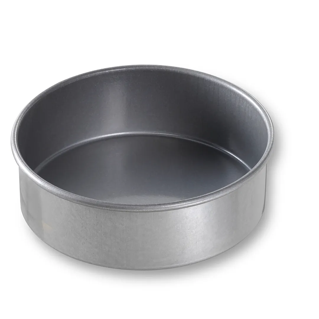 Chicago Metallic Bakeware 45020 Pizza Pan, 5-1/32" Dia x 2-1/16" Deep, Round Aluminized Steel