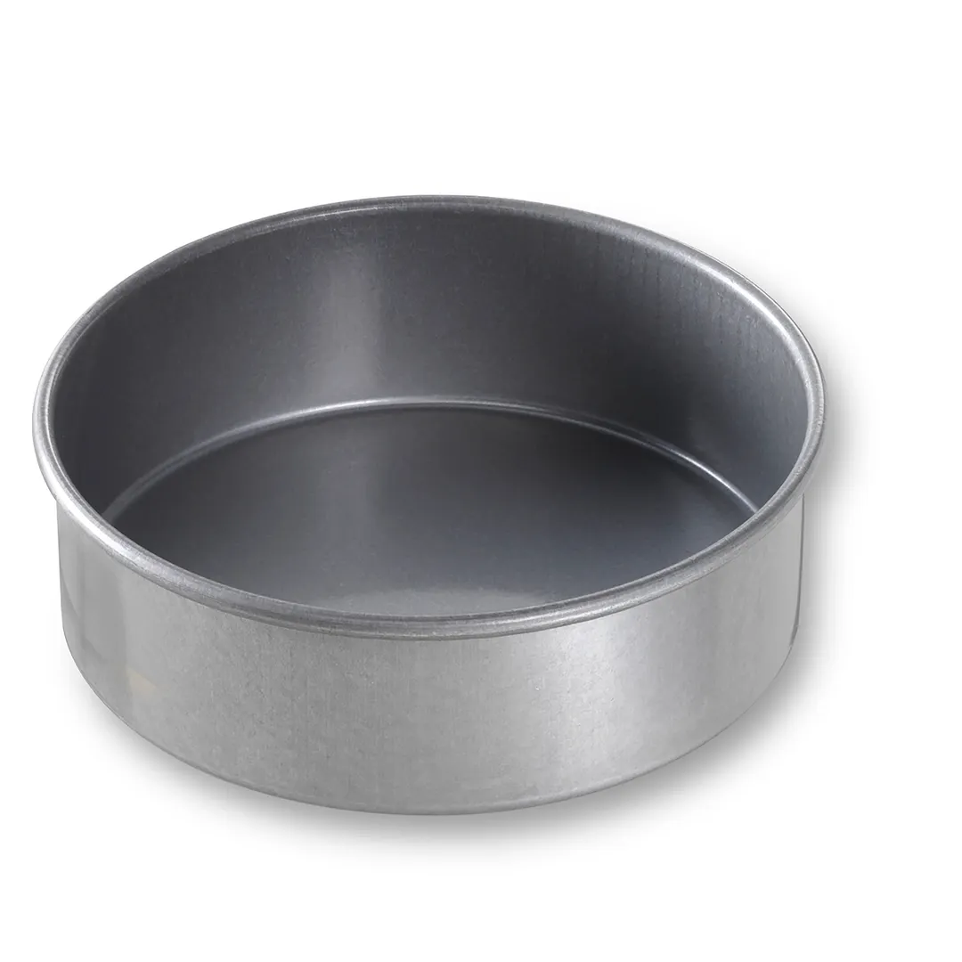 Chicago Metallic Bakeware 46020 - 6" Pizza Pan, 31.3 oz, 2" Deep, 26‑Gauge Aluminized Steel