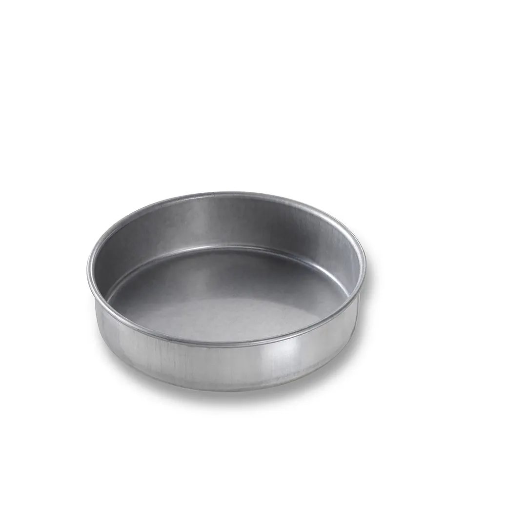 Chicago Metallic 46150 Pizza Pan, 6" Dia x 1-1/2" Deep, 23.5 oz, 26‑Gauge Steel, Made in USA