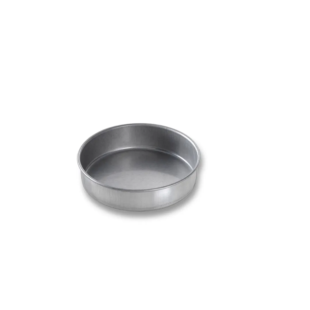 Chicago Metallic 46155 Round Cake Pan, 6" x 1-1/2" Deep, 23.5 oz, Steel, AMERICOAT® Glaze, USA