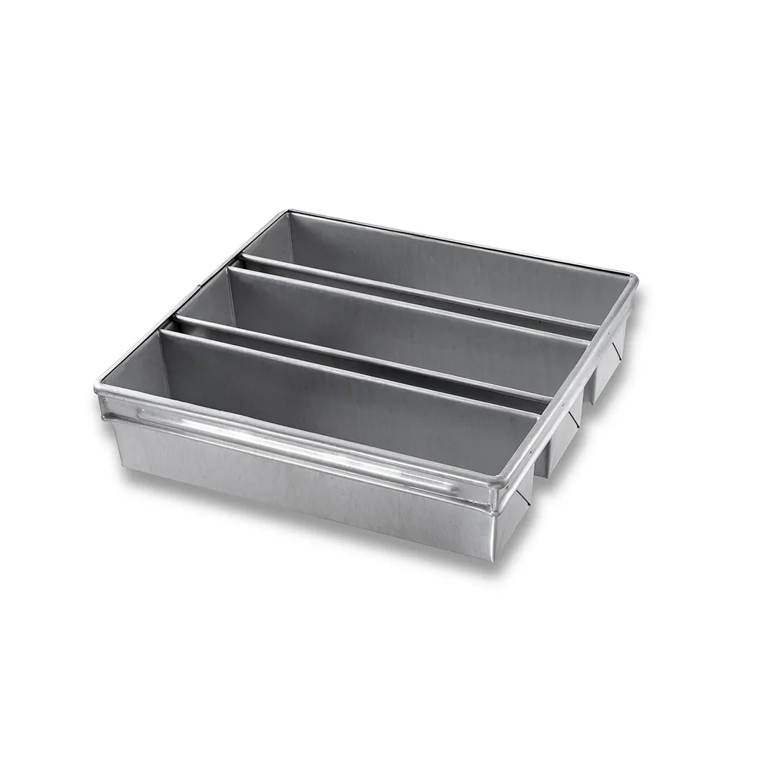 Chicago Metallic Bakeware 46465 Drop Cover 16-19" Lid for #44365 Pullman Pan, Aluminized Steel, Non‑PFAS