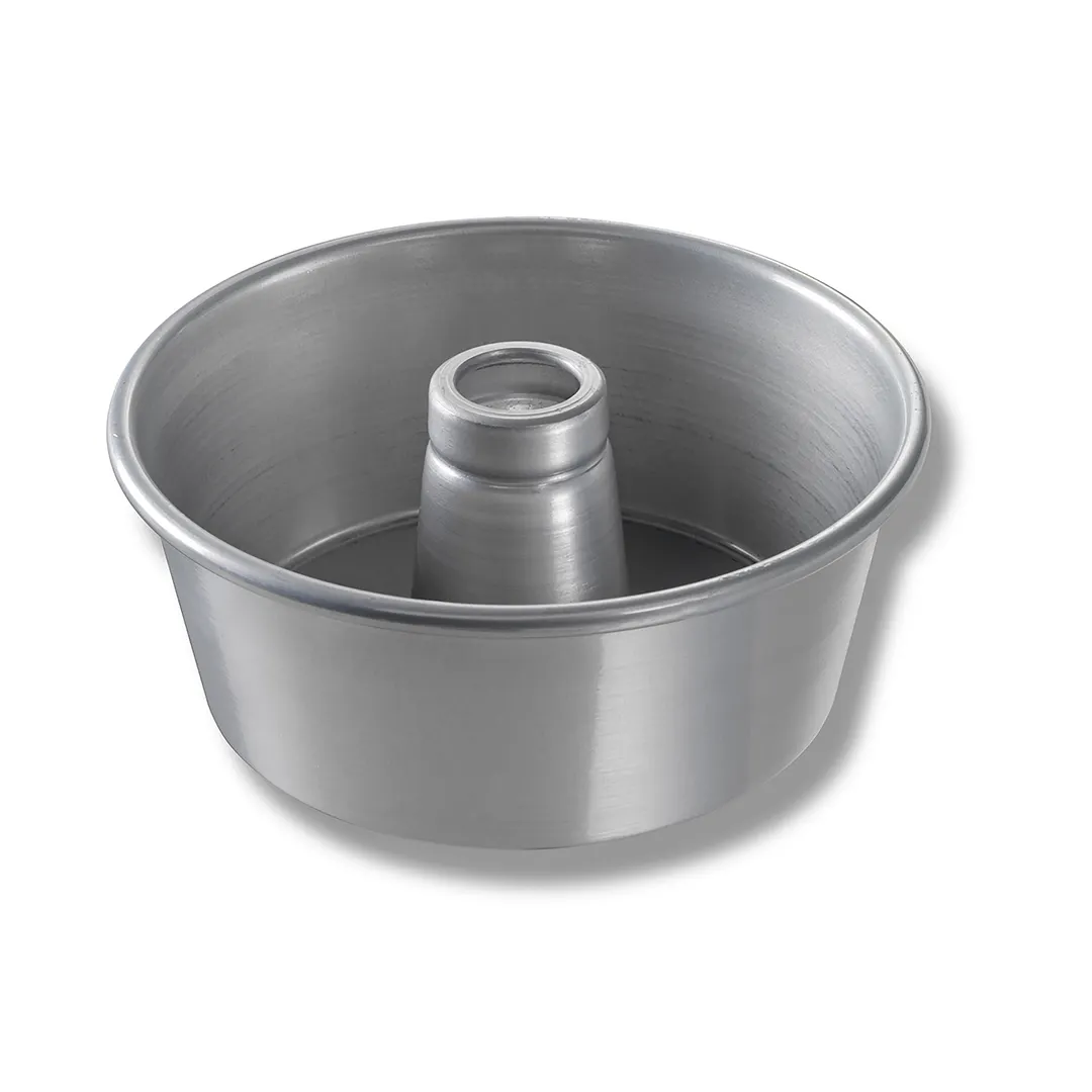 Chicago Metallic Bakeware 46540 Angel Food Cake Pan 9" x 4" Deep 116 Oz 15‑Gauge Aluminum USA