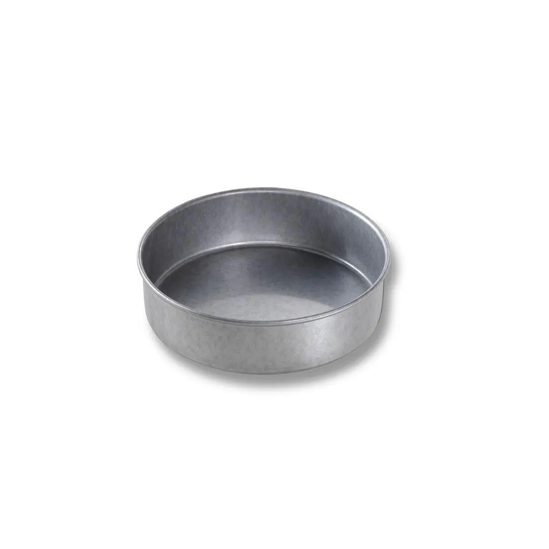 Chicago Metallic 47026 Cake Pan 7" x 2" (42.6 oz) Steel AMERICOAT® ePlus Silicone Glaze Made in USA