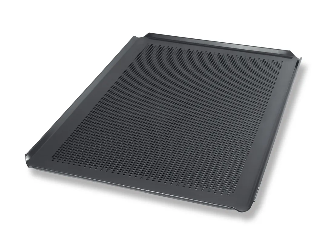 Chicago Metallic 70817B Perforated Sheet Pan, 12½" x 18⅜" x ⅓", 14‑Gauge Aluminum, USA