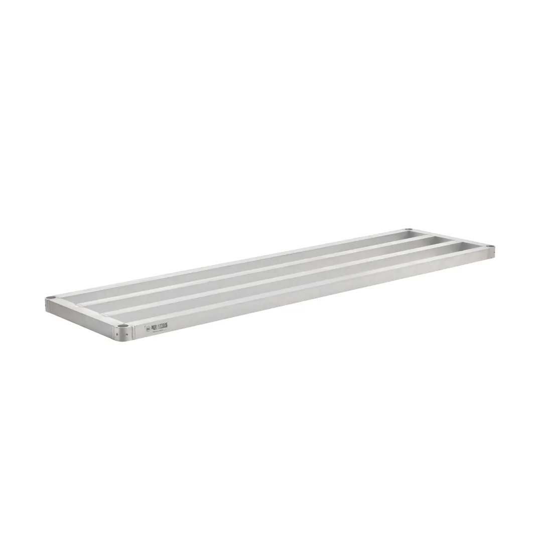 Hubert 187208 Kratos Replacement Top Shelf, 93" W x 20" D, Heavy-Duty Aluminum, for Keg Racks
